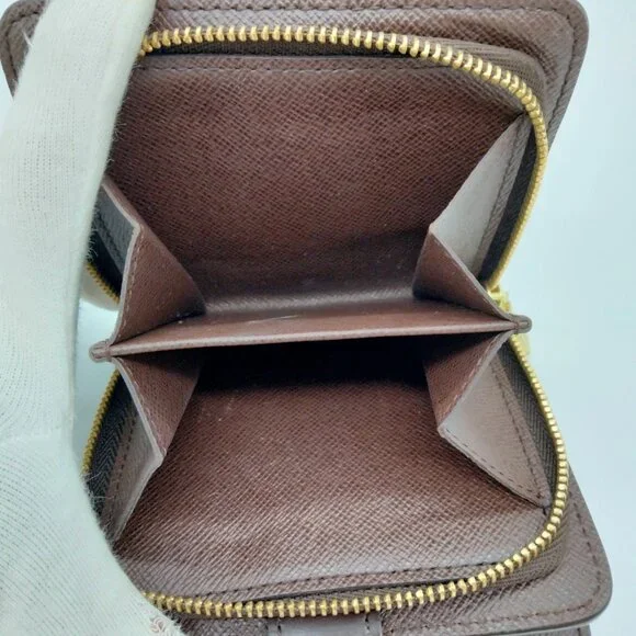 Authentic Louis Vuitton Brown Damier Wallet mn516-020626 - Picture 7 of 9